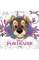 Carres art-therapie portraits disney