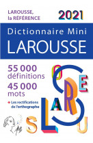 Dictionnaire larousse mini 2021