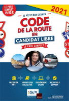 Code de la route 2021 en candidat libre