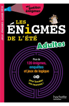 Les enigmes de l-ete adultes - cahier de vacances 2021