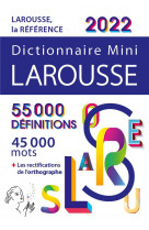 Dictionnaire larousse mini 2022