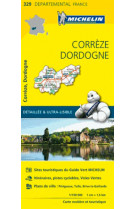 Carte departementale france - carte departementale correze, dordogne