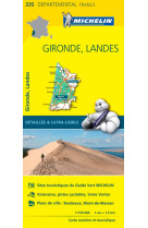 Carte departementale france - carte departementale gironde, landes