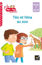 Teo et nina gs-cp niveau 1 - teo et nina au zoo