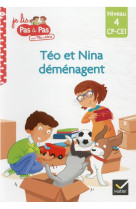 Teo et nina cp ce1 niveau 4 - teo et nina demenagent