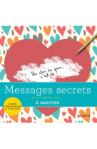 Livre a gratter- messages secrets