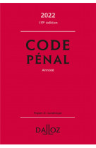 Code penal 2022, annote - 119e ed.