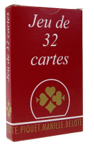 Jeu 32 cartes la gauloise boite carton