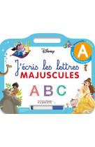 Disney - les grands classiques - ardoise j-ecris les lettres majuscules  (3-6 ans)