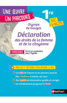 Olympe de gouges, declaration des droits de la femme et de la citoyenne