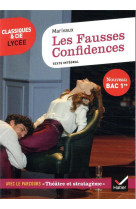 Les fausses confidences (oeuvre au programme bac 2024, 1re generale) - suivi du parcours  theatre e