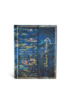 Carnet a couverture rigide monet (nenuphars), lettre a morisot - ultra - non ligne - 144 p.