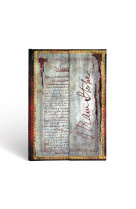 Carnet a couverture rigide bram stoker, dracula - mini - non ligne - 176 p.