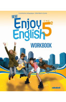 New enjoy english - anglais 5e - workbook - version papier