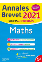 Annales brevet 2021 maths