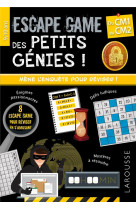 Escape games des petits genies cm1