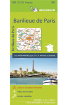 Carte zoom banlieue de paris