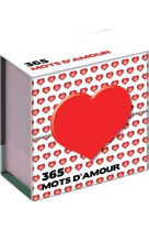 Mini calendrier - 365 mots d-amour