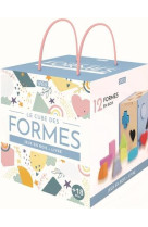 Le cube des formes - jeux en bois + livre