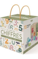 Le cube des chiffres - jeux en bois + livre