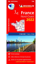 Carte nationale france nord-ouest 2022