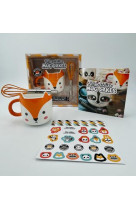 Mon atelier mug cake + stickers - renard