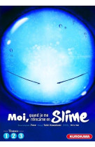 Coffret moi, quand je réincarne en slime - tomes 1-2-3