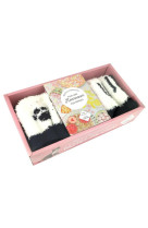 Coffret mes chaussettes pattes de chat - recettes gourmandes pour faire ronronner vos papilles