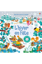 L-hiver en fete - mon livre sonore a toucher