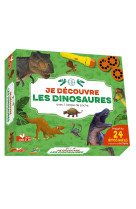 Je decouvre les dinosaures - coffret avec lampe