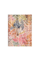 Carnet a couverture rigide anemone - midi - ligne - 144 p.