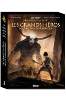 Les grands heros de la mythologie grecque - coffret tomes 0x a 0x - promethee / thesee / persee