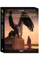 Les grandes tragedies de la mythologie grecque - coffret tomes 0x a 0x - oedipe / antigone / dedale