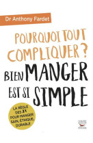 Pourquoi tout compliquer ? bien manger est si simple. - la regle des trois v pour manger sain ethiqu