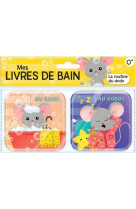 Mes livres de bain - la routine du dodo