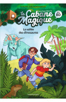La cabane magique bande dessinee, tome 01 - la cabane magique bd t1 - la vallee des dinosaures