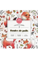 Les petits carres d-art-therapie boules de poils