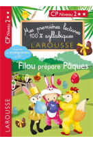 Premieres lectures syllabiques - filou prepare paques