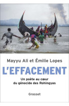 L-effacement - un poete au coeur du genocide des rohingyas