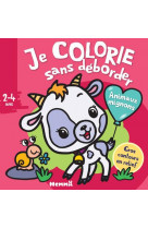 Je colorie sans deborder (2-4 ans) - animaux mignons - tome 55
