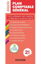 Plan comptable general 2022/23 - liste integrale des comptes