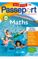 Passeport - maths - de la 6e a la 5e - cahier de vacances 2024