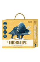 3d dinosaures. le tricératops