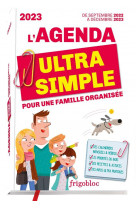 Agenda 2023 ultra simple pour une famille organisee ! (de sept. 2022 a dec. 2023)