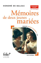 Memoires de deux jeunes mariees - bac techno 2024