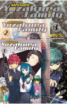 Mission: yozakura family - coffret 2+1 mission yozakura family t1-2-3