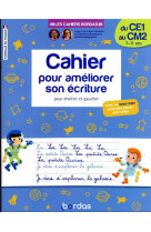 Les cahiers bordas - cahier pour améliorer son écriture du ce1 au cm2