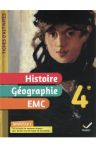 Fiches d-activites histoire-geographie-emc 4e - ed. 2022 - cahier eleve