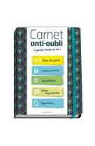 Frigobloc mon carnet anti-oubli - le carnet pour tout noter au meme endroit et ne plus jamais rien o