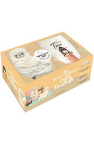 Coffret mon petit moment chaud bouillotte lama